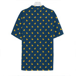 Yellow Duck Pattern Print Hawaiian Shirt