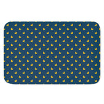 Yellow Duck Pattern Print Indoor Door Mat