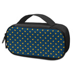 Yellow Duck Pattern Print Insulin Cooler Travel Case