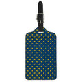 Yellow Duck Pattern Print Luggage Tag