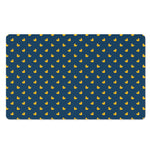 Yellow Duck Pattern Print Polyester Doormat