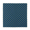 Yellow Duck Pattern Print Silk Bandana