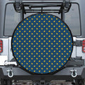 Yellow Duck Pattern Print Tire Cover