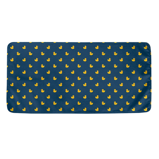 Yellow Duck Pattern Print Towel