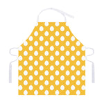 Yellow Eggs Pattern Print Adjustable Apron