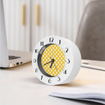 Yellow Eggs Pattern Print Alarm Clock