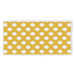 Yellow Eggs Pattern Print Beach Towel