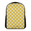 Yellow Eggs Pattern Print Casual Backpack
