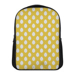 Yellow Eggs Pattern Print Casual Backpack