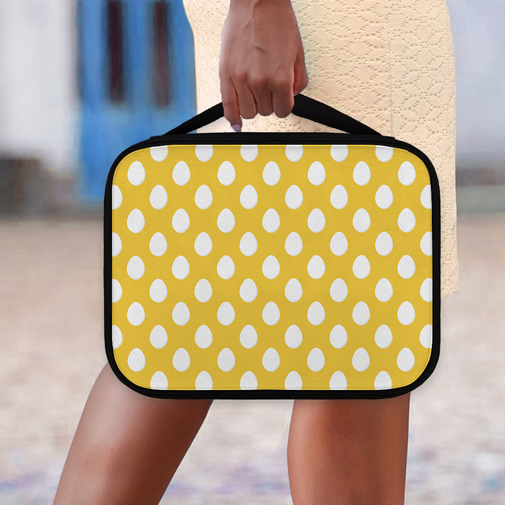 Yellow Eggs Pattern Print Classic Bible Case
