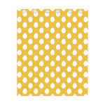 Yellow Eggs Pattern Print Curtain