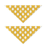 Yellow Eggs Pattern Print Dog Bandana