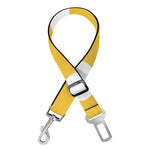 Yellow Eggs Pattern Print Dog Seat Belt