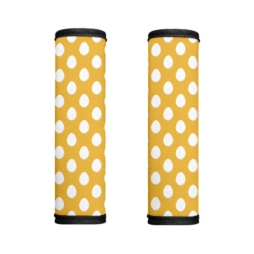 Yellow Eggs Pattern Print Handle Covers
