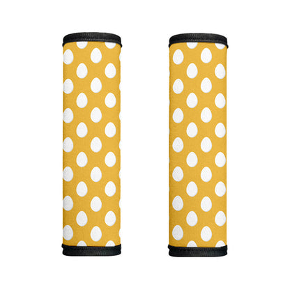 Yellow Eggs Pattern Print Handle Covers