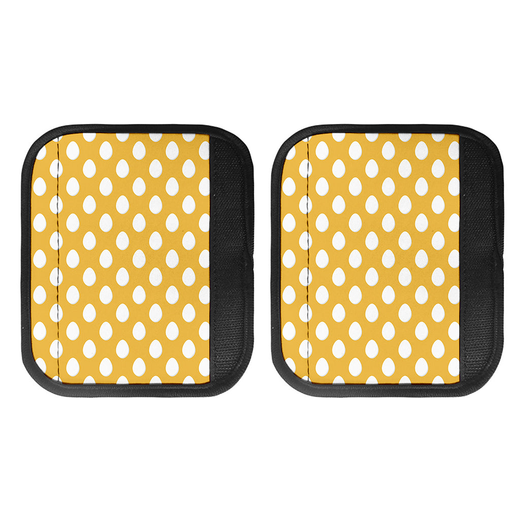 Yellow Eggs Pattern Print Handle Covers