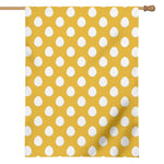 Yellow Eggs Pattern Print House Flag