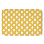 Yellow Eggs Pattern Print Indoor Door Mat