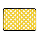 Yellow Eggs Pattern Print Kitchen Mat