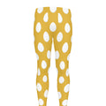 Yellow Eggs Pattern Print Men's Leggings