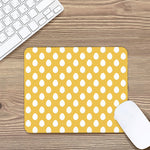 Yellow Eggs Pattern Print Mouse Pad