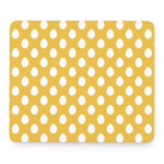 Yellow Eggs Pattern Print Mouse Pad