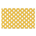 Yellow Eggs Pattern Print Polyester Doormat