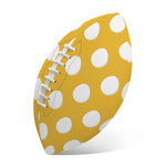 Yellow Eggs Pattern Print Rugby Ball
