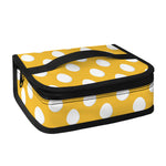 Yellow Eggs Pattern Print Small Lunch Bag