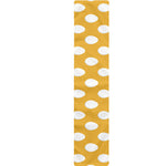 Yellow Eggs Pattern Print Table Runner