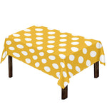 Yellow Eggs Pattern Print Tablecloth