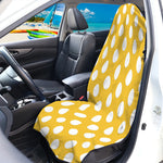 Yellow Eggs Pattern Print Waterproof Car Seat Cover