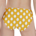 Yellow Eggs Pattern Print Women's Panties