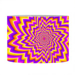 Yellow Expansion Moving Optical Illusion Drum Lamp Shade