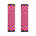 Yellow Expansion Moving Optical Illusion Handle Covers
