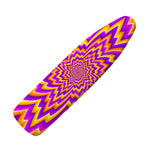 Yellow Expansion Moving Optical Illusion Ironing Board Cover