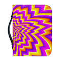Yellow Expansion Moving Optical Illusion Leather Bible Cover