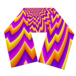 Yellow Expansion Moving Optical Illusion Scarf