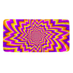 Yellow Expansion Moving Optical Illusion Towel