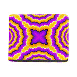 Yellow Explosion Moving Optical Illusion Bifold Wallet