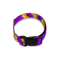 Yellow Explosion Moving Optical Illusion Dog Collar