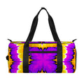 Yellow Explosion Moving Optical Illusion Gym Bag