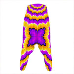 Yellow Explosion Moving Optical Illusion Hammer Pants