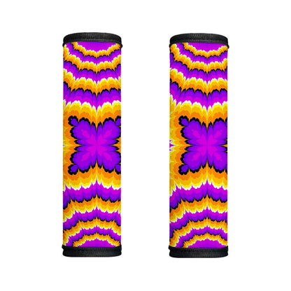 Yellow Explosion Moving Optical Illusion Handle Covers