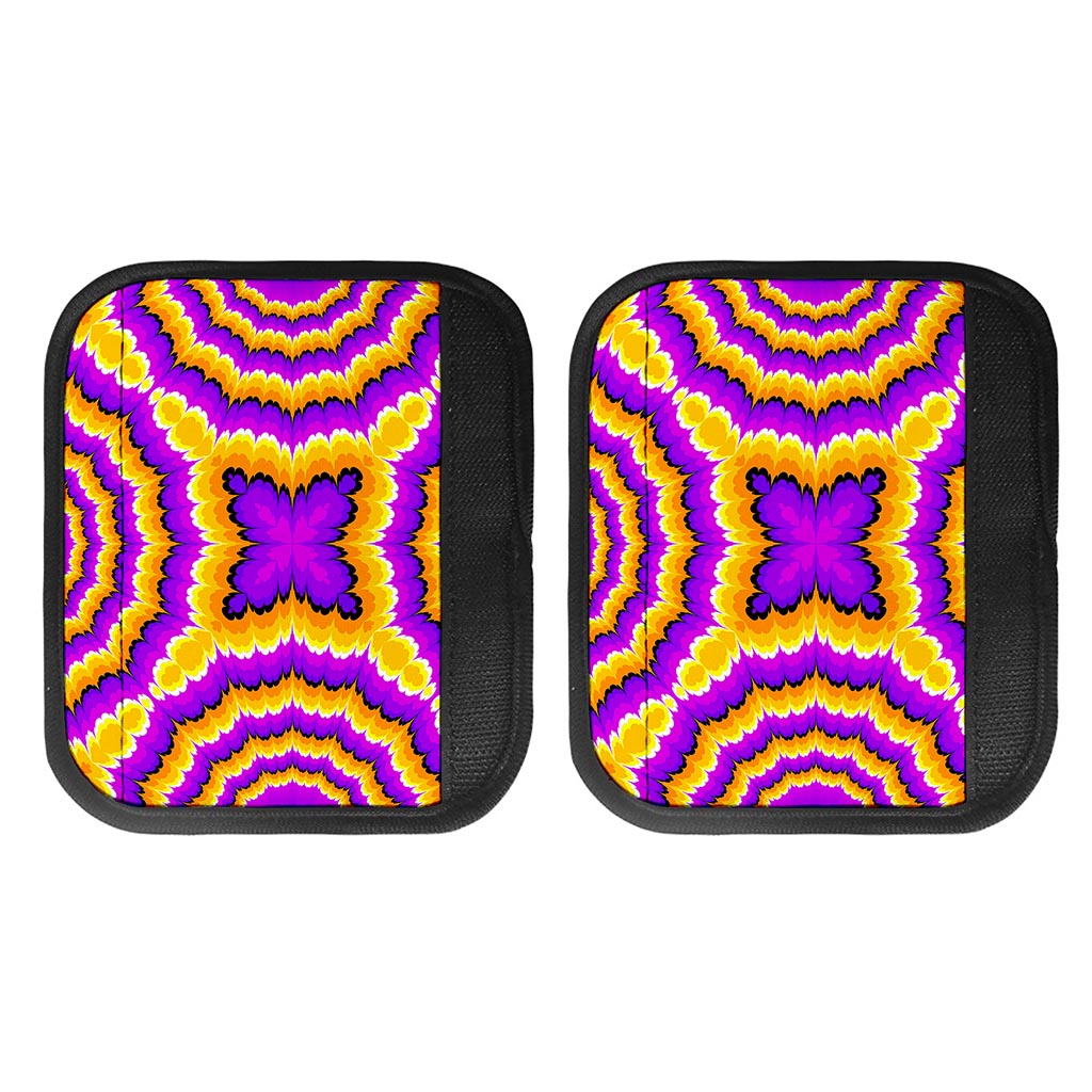 Yellow Explosion Moving Optical Illusion Handle Covers