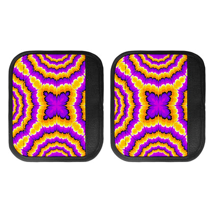Yellow Explosion Moving Optical Illusion Handle Covers