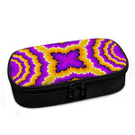 Yellow Explosion Moving Optical Illusion Insulin Cooler Travel Case