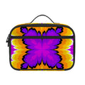 Yellow Explosion Moving Optical Illusion Portable Lunch Bag