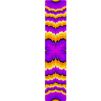 Yellow Explosion Moving Optical Illusion Table Runner