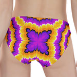 Yellow Explosion Moving Optical Illusion Women's Panties